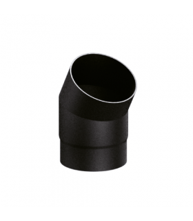 Coude 30° Ferrolux Noir Ø 150mm